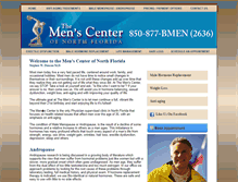 Tablet Screenshot of menscentertallahassee.com